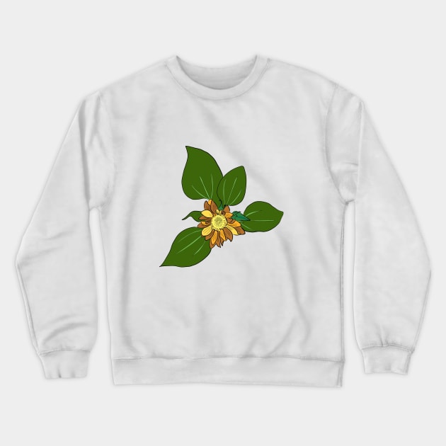 Floral Design 2 Crewneck Sweatshirt by uveyiknur